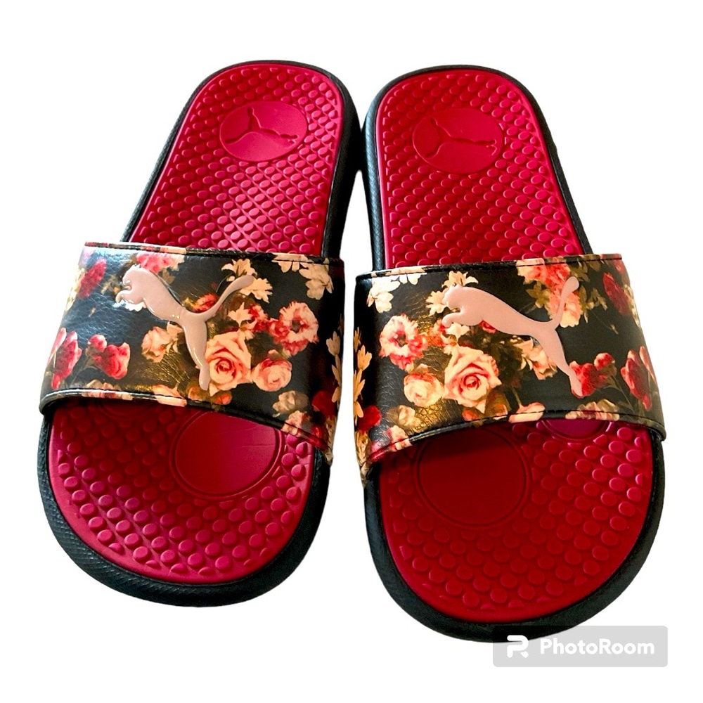 Puma Slides Flower 🌹 Edition